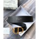Replica Cintura Christian Dior 30 Montaigne nera Replica Cintura Christian Dior 30 Montaigne nera