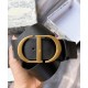 Replica Cintura Christian Dior 30 Montaigne nera Replica Cintura Christian Dior 30 Montaigne nera