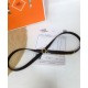 Replica Cintura in pelle Hermes Epsom Glod Hardware nera