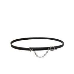 Hermes Epsom Cintura in pelle argento hardware nero