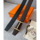 Replica Fibbia per cintura Hermes Royal &amp; Cinturino in pelle reversibile 38mm Henna