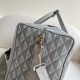 Replica Borsa Dior Lingot 50 Duffle CD Diamond Canvas grigia Replica Borsa Dior Lingot 50 Duffle CD Diamond Canvas grigia
