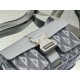 Replica Dior Hit the Road CD Diamond Canvas Messenger Borsa da uomo grigia Replica Dior Hit the Road CD Diamond Canvas Messenger Borsa da uomo grigia