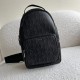 Replica Borsa a tracolla in tela Dior Mini Rider CD Diamond nera Replica Borsa a tracolla in tela Dior Mini Rider CD Diamond nera