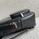 Replica Borsa a tracolla in tela Dior Mini Rider CD Diamond nera Replica Borsa a tracolla in tela Dior Mini Rider CD Diamond nera