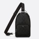 Replica Borsa a tracolla in tela Dior Mini Rider CD Diamond nera Replica Borsa a tracolla in tela Dior Mini Rider CD Diamond nera