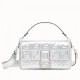 Replica Fendi Baguette Borsa Grande In Pelle Di Agnello Con Motivo FF Argento Replica Fendi Baguette Borsa Grande In Pelle Di Agnello Con Motivo FF Argento