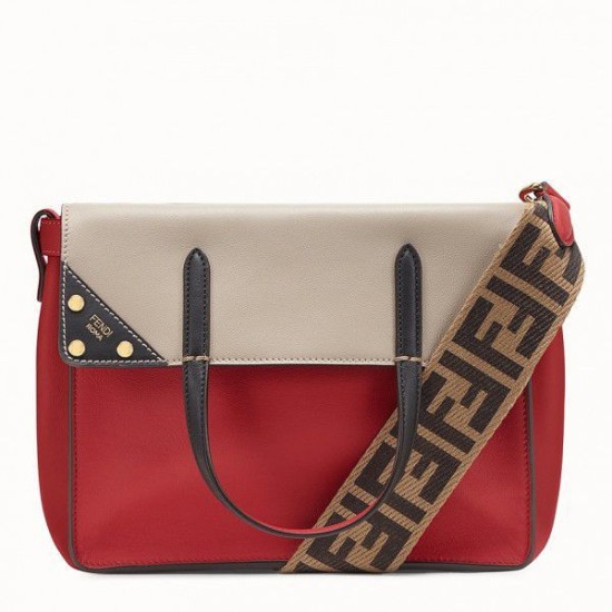 Replica Fendi Regular Flip Tote Bag Rosso Replica Fendi Regular Flip Tote Bag Rosso