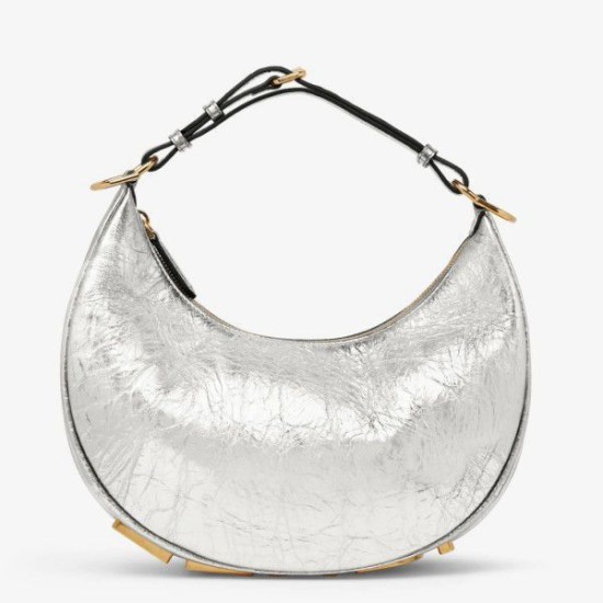 Replica Borsa Hobo Piccola Fendi Fendigraphy Argento Replica Borsa Hobo Piccola Fendi Fendigraphy Argento