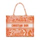 Replica Christian Dior Medium Dior Book Tote arancione Replica Christian Dior Medium Dior Book Tote arancione