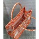 Replica Christian Dior Medium Dior Book Tote arancione Replica Christian Dior Medium Dior Book Tote arancione