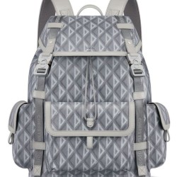 Zaino Christian Dior Hit The Road Grigio