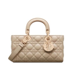 Borsa Christian Dior Lady D-Joy Albicocca