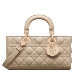 Borsa Christian Dior Lady D-Joy Albicocca