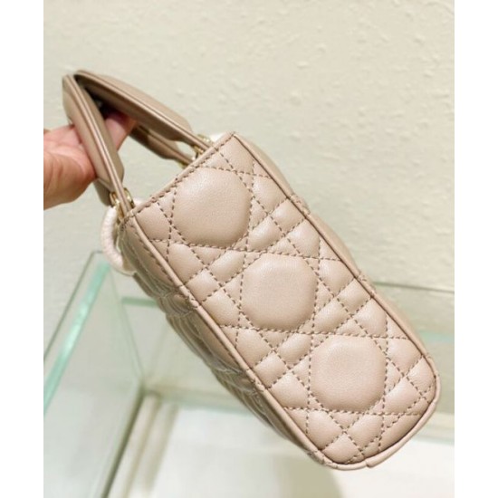 Replica Borsa Christian Dior Lady D-Joy Albicocca Replica Borsa Christian Dior Lady D-Joy Albicocca
