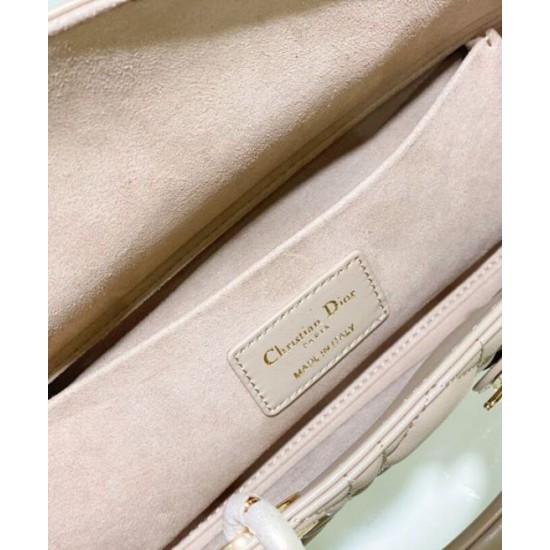 Replica Borsa Christian Dior Lady D-Joy Albicocca Replica Borsa Christian Dior Lady D-Joy Albicocca