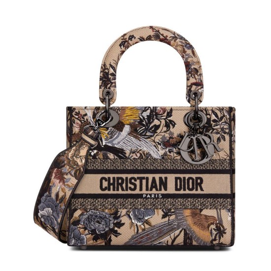 Replica Borsa Christian Dior Medium Lady D-Lite Albicocca Replica Borsa Christian Dior Medium Lady D-Lite Albicocca