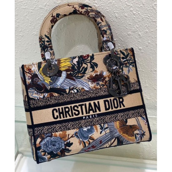 Replica Borsa Christian Dior Medium Lady D-Lite Albicocca Replica Borsa Christian Dior Medium Lady D-Lite Albicocca