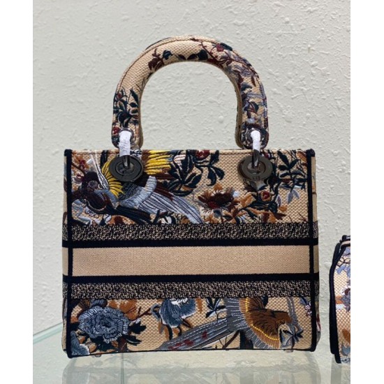 Replica Borsa Christian Dior Medium Lady D-Lite Albicocca Replica Borsa Christian Dior Medium Lady D-Lite Albicocca