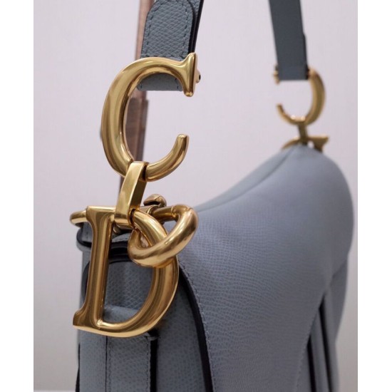 Replica Borsa da sella Christian Dior con cinturino blu scuro Replica Borsa da sella Christian Dior con cinturino blu scuro