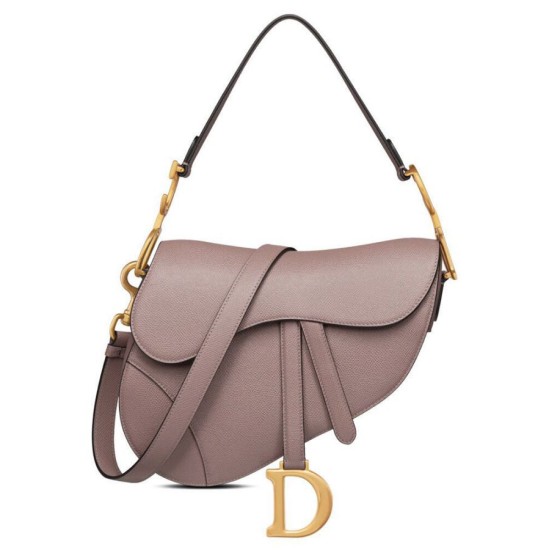 Replica Borsa da sella Christian Dior con cinturino caffè scuro Replica Borsa da sella Christian Dior con cinturino caffè scuro