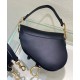Replica Borsa a sella Christian Dior con cinturino nero Replica Borsa a sella Christian Dior con cinturino nero