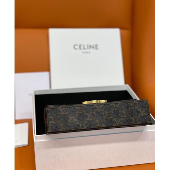 Replica Celine Box Triomphe In Tela Triomphe E Pelle Di Vitello Caffè Replica Celine Box Triomphe In Tela Triomphe E Pelle Di Vitello Caffè