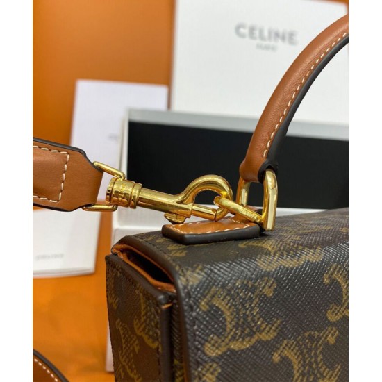 Replica Celine Box Triomphe In Tela Triomphe E Pelle Di Vitello Caffè Replica Celine Box Triomphe In Tela Triomphe E Pelle Di Vitello Caffè