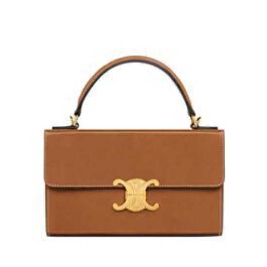 Replica Celine Box Triomphe In Pelle Di Vitello Naturale Caffè Replica Celine Box Triomphe In Pelle Di Vitello Naturale Caffè