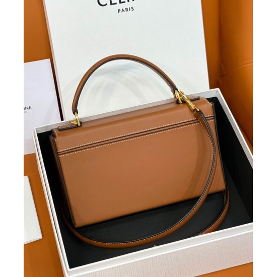 Replica Celine Box Triomphe In Pelle Di Vitello Naturale Caffè Replica Celine Box Triomphe In Pelle Di Vitello Naturale Caffè