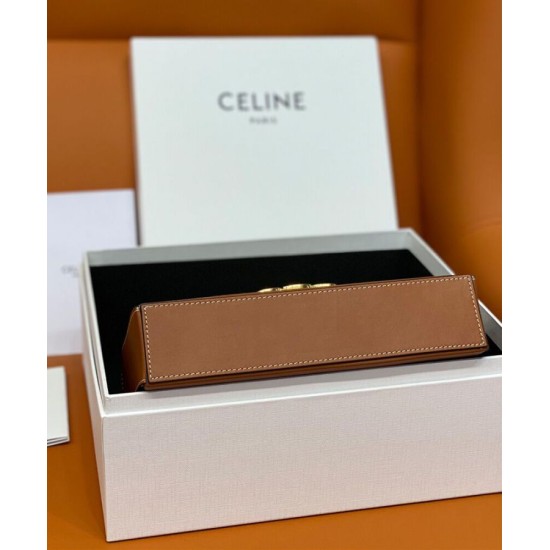 Replica Celine Box Triomphe In Pelle Di Vitello Naturale Caffè Replica Celine Box Triomphe In Pelle Di Vitello Naturale Caffè