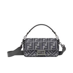 Borsa Baguette Fendi 8BR600 Nera