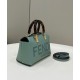 Replica Fendi By The Way Mini 8BS067 Verde Replica Fendi By The Way Mini 8BS067 Verde
