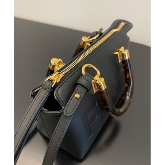 Replica Fendi A proposito Mini 8BS067 Nero Replica Fendi A proposito Mini 8BS067 Nero