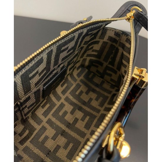 Replica Fendi A proposito Mini 8BS067 Nero Replica Fendi A proposito Mini 8BS067 Nero