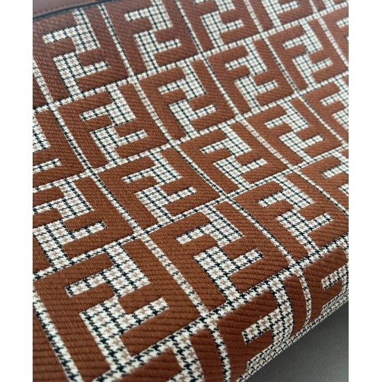 Replica Fendi X-Tote Bag 8BH374 Caffè