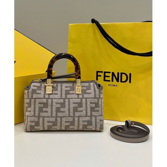 Replica Fendi By The Way Mini 8BS0676 Grigio Replica Fendi By The Way Mini 8BS0676 Grigio
