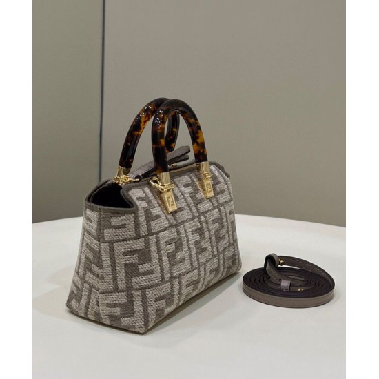 Replica Fendi By The Way Mini 8BS0676 Grigio Replica Fendi By The Way Mini 8BS0676 Grigio