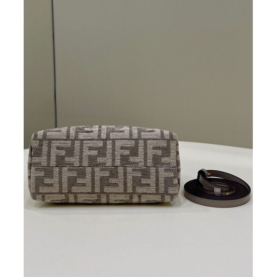Replica Fendi By The Way Mini 8BS0676 Grigio Replica Fendi By The Way Mini 8BS0676 Grigio