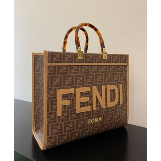 Replica Fendi Sunshine Large 8BH372 Albicocca Replica Fendi Sunshine Large 8BH372 Albicocca