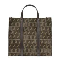 Borsa Shopper Fendi 7VA390 Caffè
