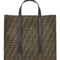 Borsa Shopper Fendi 7VA390 Caffè
