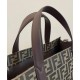 Replica Borsa Shopper Fendi 7VA390 Caffè Replica Borsa Shopper Fendi 7VA390 Caffè