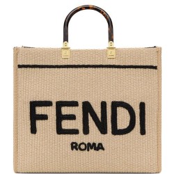 Borsa tote media Fendi Sunshine 8BH386 Albicocca