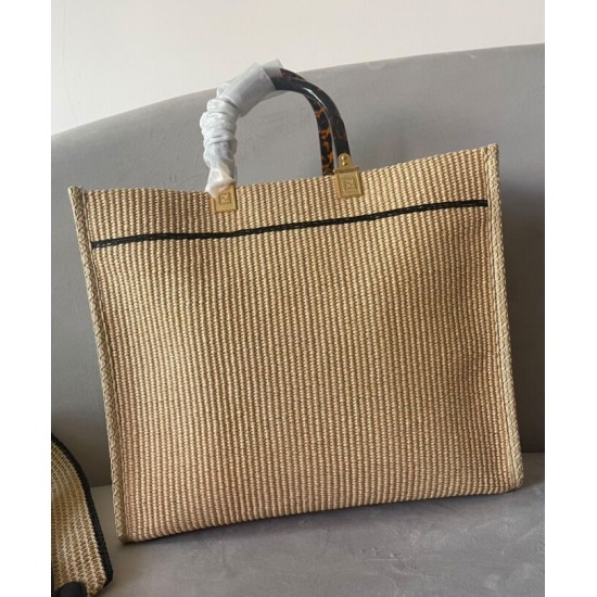 Replica Borsa tote media Fendi Sunshine 8BH386 Albicocca Replica Borsa tote media Fendi Sunshine 8BH386 Albicocca