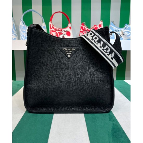 Replica Borsa Hobo Prada 1BC073 Nera Replica Borsa Hobo Prada 1BC073 Nera
