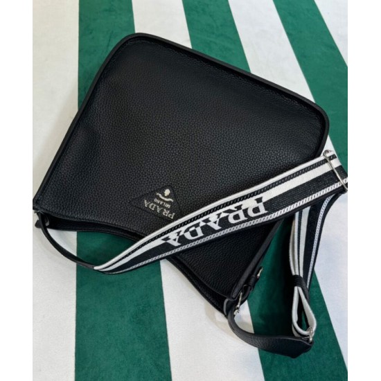 Replica Borsa Hobo Prada 1BC073 Nera Replica Borsa Hobo Prada 1BC073 Nera