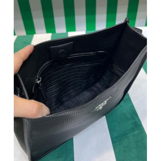 Replica Borsa Hobo Prada 1BC073 Nera Replica Borsa Hobo Prada 1BC073 Nera