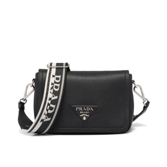Replica Borsa a tracolla Prada 1BD314 nera Replica Borsa a tracolla Prada 1BD314 nera