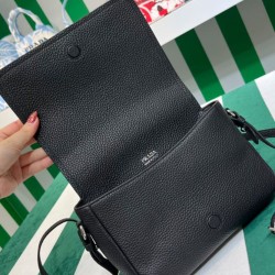 Borsa a tracolla Prada 1BD314 nera